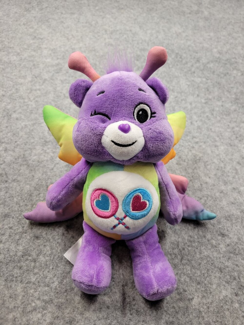 Care Bear spring theme Butterfly Share Bear toy doll plush plushie stuffed anima